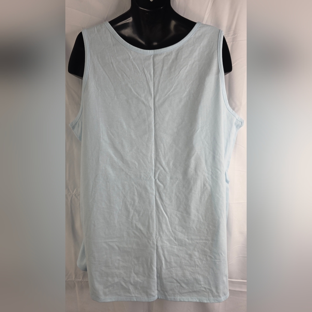 Goodfellow & Co Light Blue Tank Red 76 Graphic 4XL Big & Tall NWT B-2135 - Picture 5 of 10